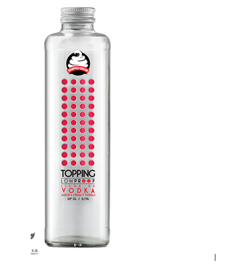 VODKA TOPPING LOW PROOF 0,75LT VAINILLA