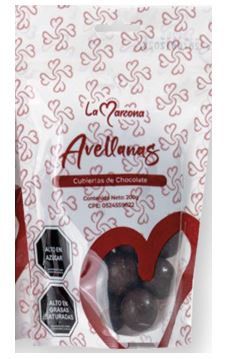 AVELLANAS LA MARCONA 200GR CUBIERTAS CHOCO