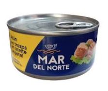 ATUN MAR DEL NORTE 170GR ACEITE EN TROZOS