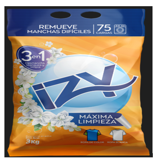 DETERGENTE IZY 3KG ORIGINAL POLVO