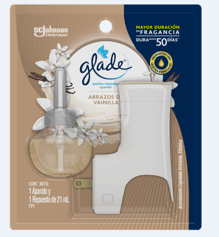 AMBIENTADOR GLADE 21GR ABRAVAINILLA + APA