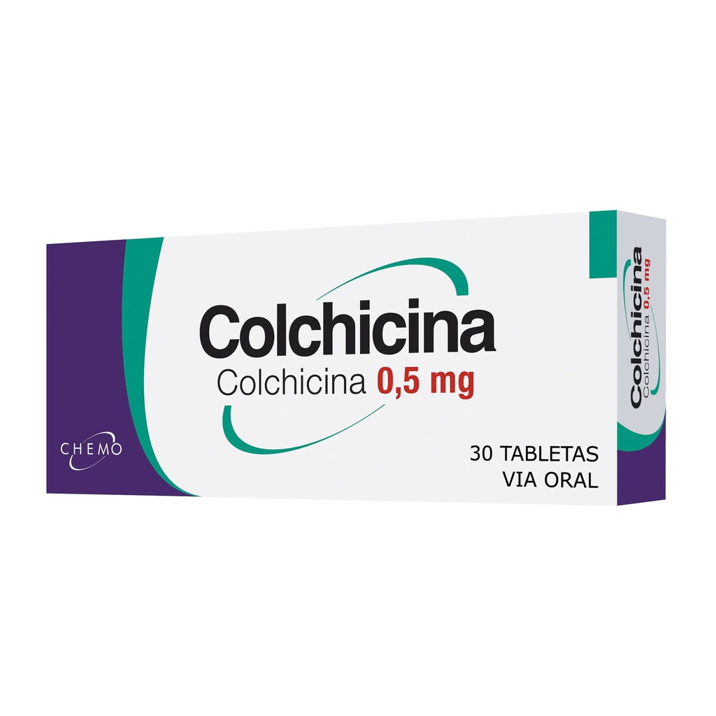 COLCHICINA 0,5MG X 30TABL CHEMO