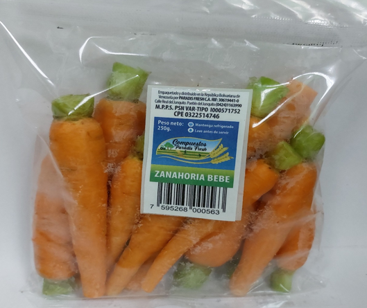 ZANAHORIA BEBE PARADIS FRESH 250GR