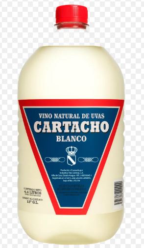 VINO CARTACHO 4.8LT BLANCO