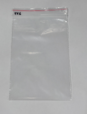 BOLSA TRANSPARENTE 4X6PULG X 100 UNDS