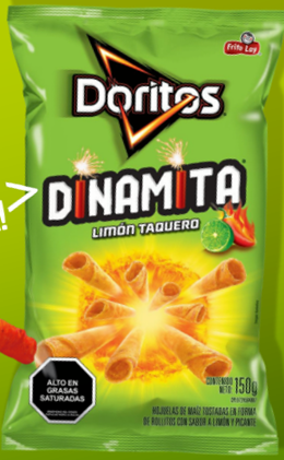 SNACK DORITOS 150GR DINAMITA LIMON