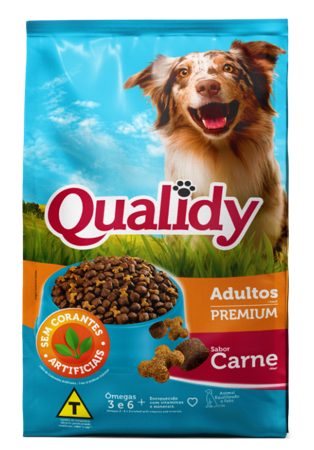 ALIMENTO P/PERRO QUALIDY 3KG CARNE ADULTO