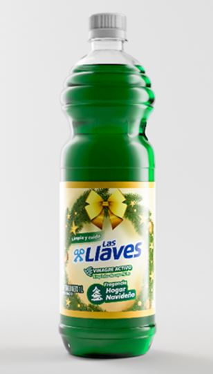LIMPIADOR LAS LLAVES 1LT HOGAR NAVIDEÑO