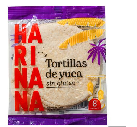 TORTILLAS HARINANA 8UND YUCA