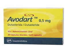 AVODART 0.5MG 30CAP DUTASTERIDA