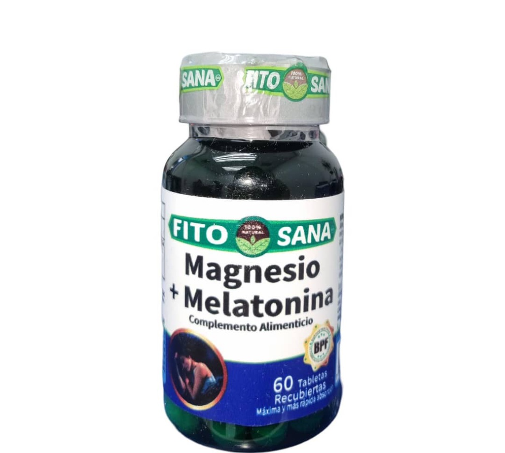 MAGNESIO CON MELATONINA X 60TABL FITOSANA