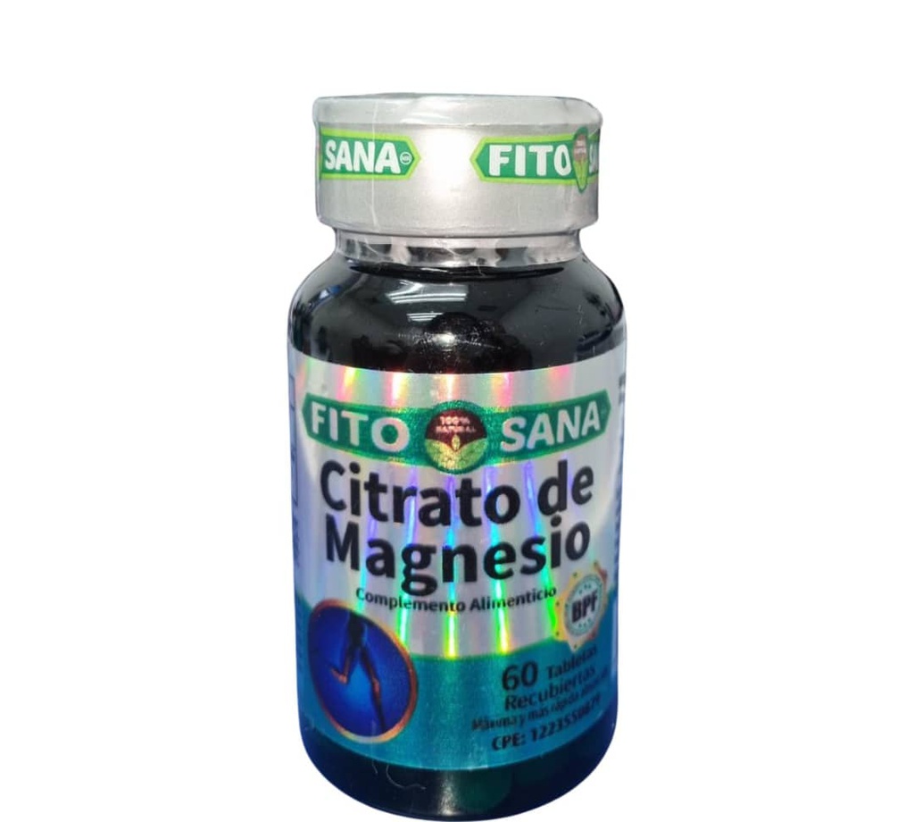 CITRATO DE MAGNESIO X 60TABL FITOSANA