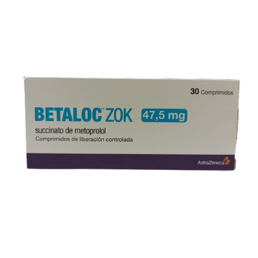 BETALOC ZOK 47.5MG X 30COMP ASTRAZENECA