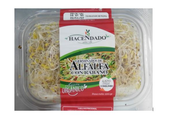 ALFALFA HACENDADO 100GR CON RABANO