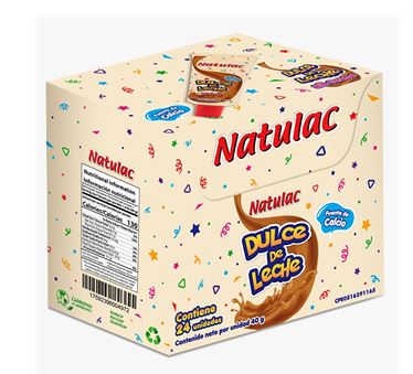 DULCE DE LECHE NATULAC 6X24 TUBOS