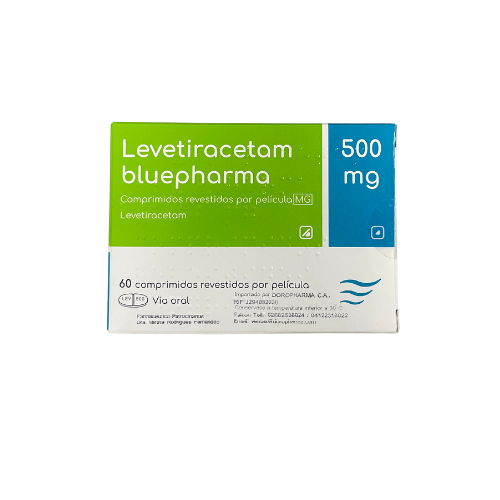 LEVETIRACETAM 500MG X 60COMP BLUEPHARMA