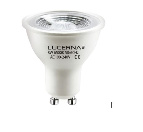 BOMBILLO LUCERNA DICROICO 8W, GU5.3 LED MULTIV 6K