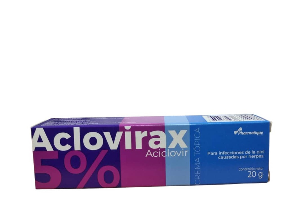 ACLOVIRAX 20G CREMA PHARMETIQUE ACICLOVIR 5%