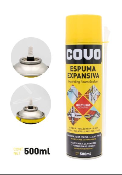ESPUMA EXPANSIVA COVO 500ML AEROSOL 5-692