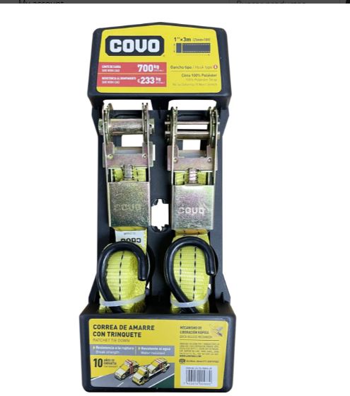 CINTA COVO RACHET 1X3 MTS (700KG) 6-522 