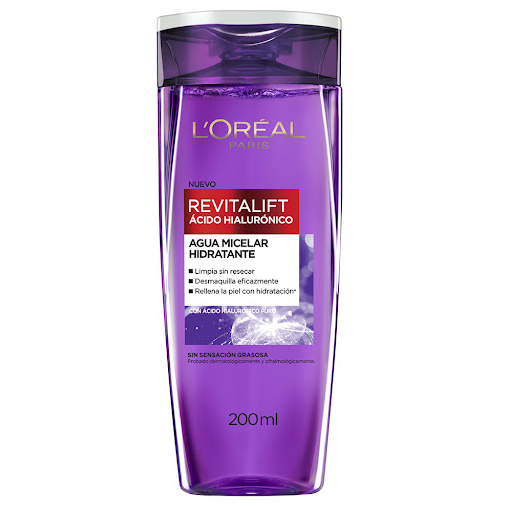 AGUA MICELAR LOREAL 200ML A. HIALURONICO HT5