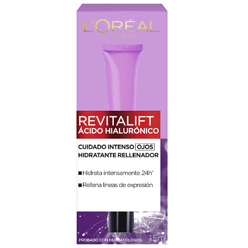 CONTONO DE OJOS LOREAL RVT 15ML A.HIALURONICO