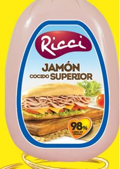 JAMON RICCI COCIDO SUPERIOR X KG