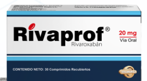 RIVAPROF 20MG X 30COMP RIVAROXABAN VALMORCA