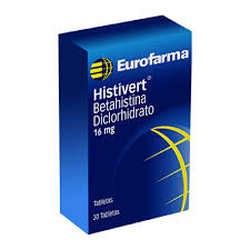 HISTIVERT 16MG X 30COM BETAHISTINA EUROFARMA