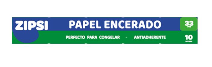 PAPEL ENCERADO ZIPSI 10MTRS 33FT
