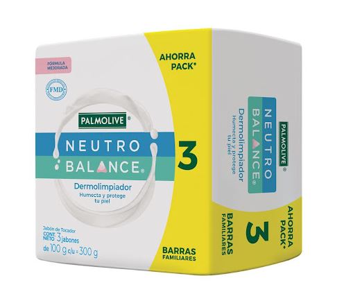 JABON PALMOLIVE 3X100GR NEUTRO BALANCE