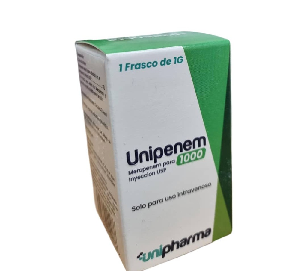 UNIPENEM 1G X 1UND IV MEROPENEM UNIPHARMA