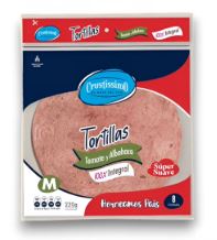 TORTILLA CRUSTISSIMO 220GR TOMATE INTEG
