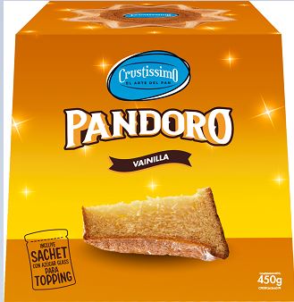 PANDORO CRUSTISSIMO 450GR VAINILLA