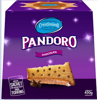 PANDORO CRUSTISSIMO 450GR CHOCOLATE