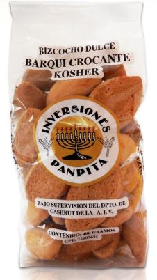 BIZCOCHO PANPITA 400GR KOSHER