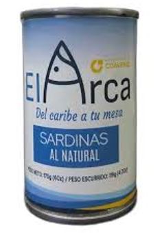 SARDINA EL ARCA 170GR NATURAL