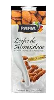 LECHE DE ALMENDRA PAFIA 1LT SIN AZUCAR