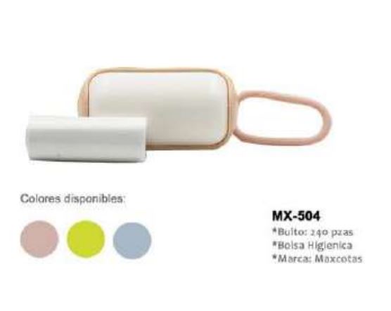 BOLSAS MAXCOTAS C/ESTUCHE P/MASCOTAS MX-504 