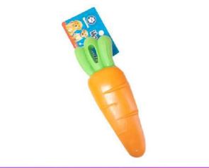 JUGUETE P/MASCOTA ZANAHORIA MX-782