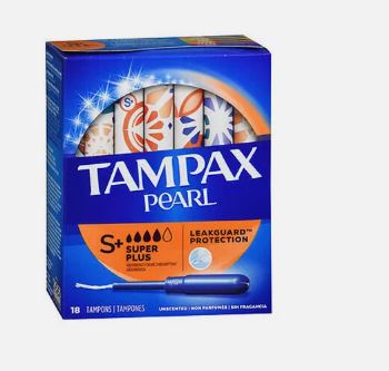 TAMPONES TAMPAX 18UND PEARL SUPER PLUS