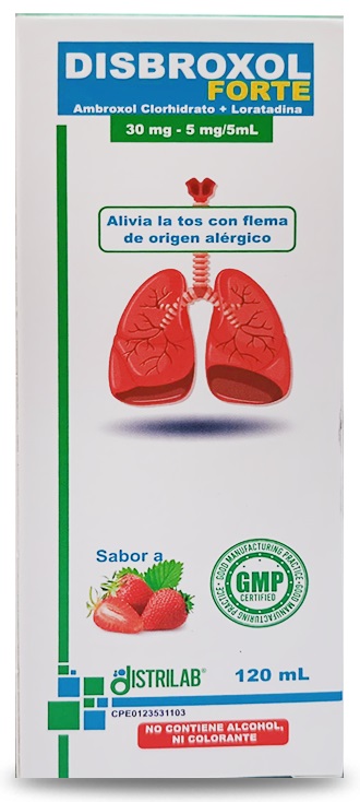 DISBROXOL FORTE 120ML 30MG 5MG 5ML DISTRILAB