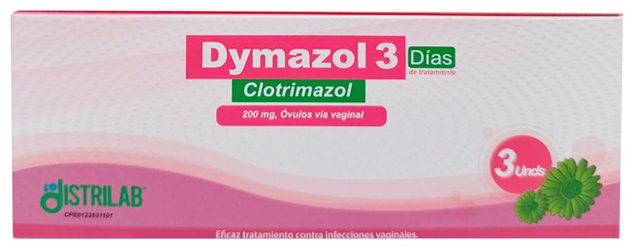 DYMAZOL 200MG 3UND OVUL VAGIN CLOTRIMAZOL DISTRILAB