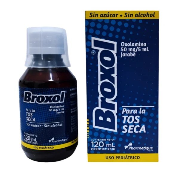 BROXOL TOS SECA 120ML SIN AZUCAR PHARMETIQUE