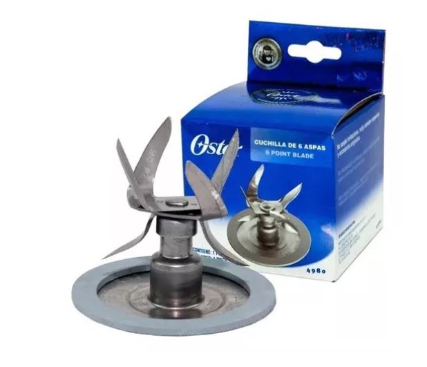 CUCHILLA 6 ASPAS REPUESTO LICUADORA OSTER  GENERICA