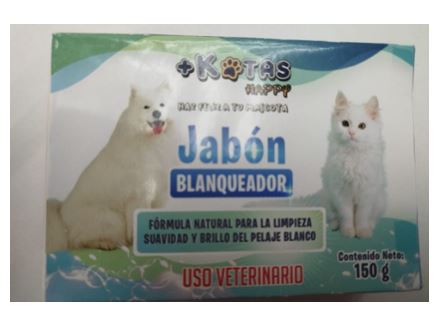 JABON +KOTAS 150GR PELAJE BLANCO