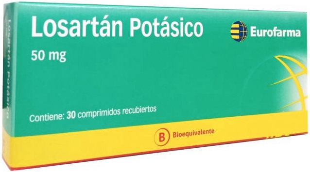 LOSARTAN POTASICO 50MG 30COMP EUROFARMA