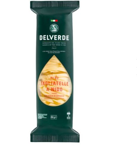 PASTA DELVERDE 250GR  TAGLIATELLE A NIDO NRO 82