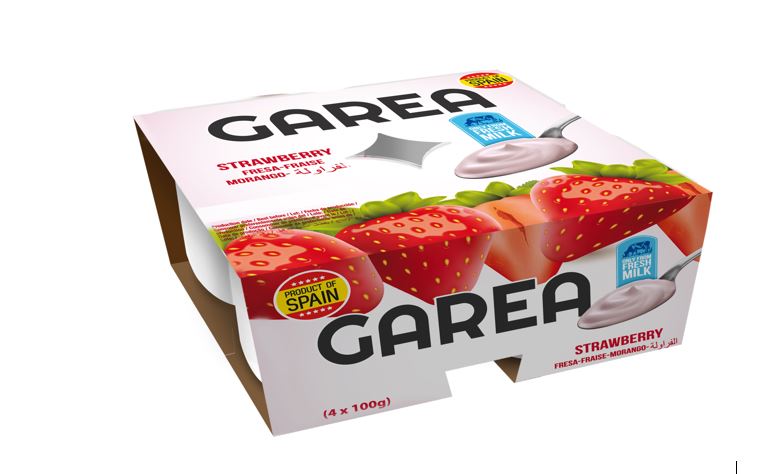 YOGURT GAREA 100GR 4UND FRESA