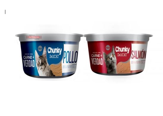 ALIMENTO P/GATO CHUNKY 156GR DELICAT POTE 